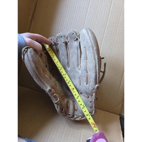 Vintage Johnny Walker Baseball Glove GX 12 Cowhide Nylon Stitched Left Hand - Picture 2 of 10